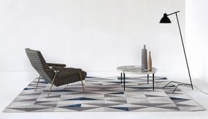 Diamantina Blue - Gio Ponti Carpet Collection- La Datina
