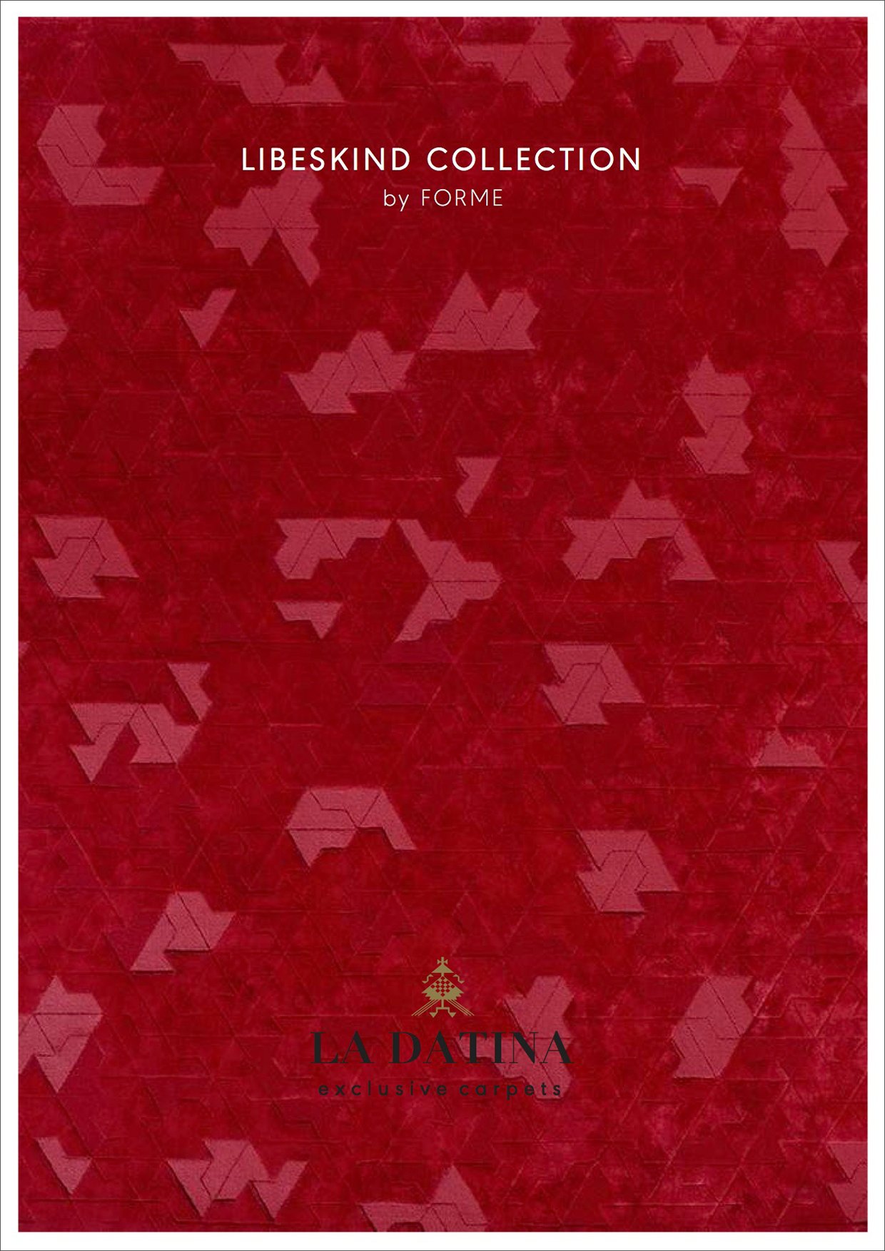 Libeskind carpet catalogue La Datina